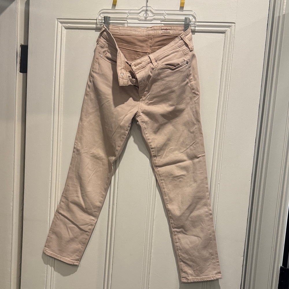 AG Adriano Goldschmied Beige Pants